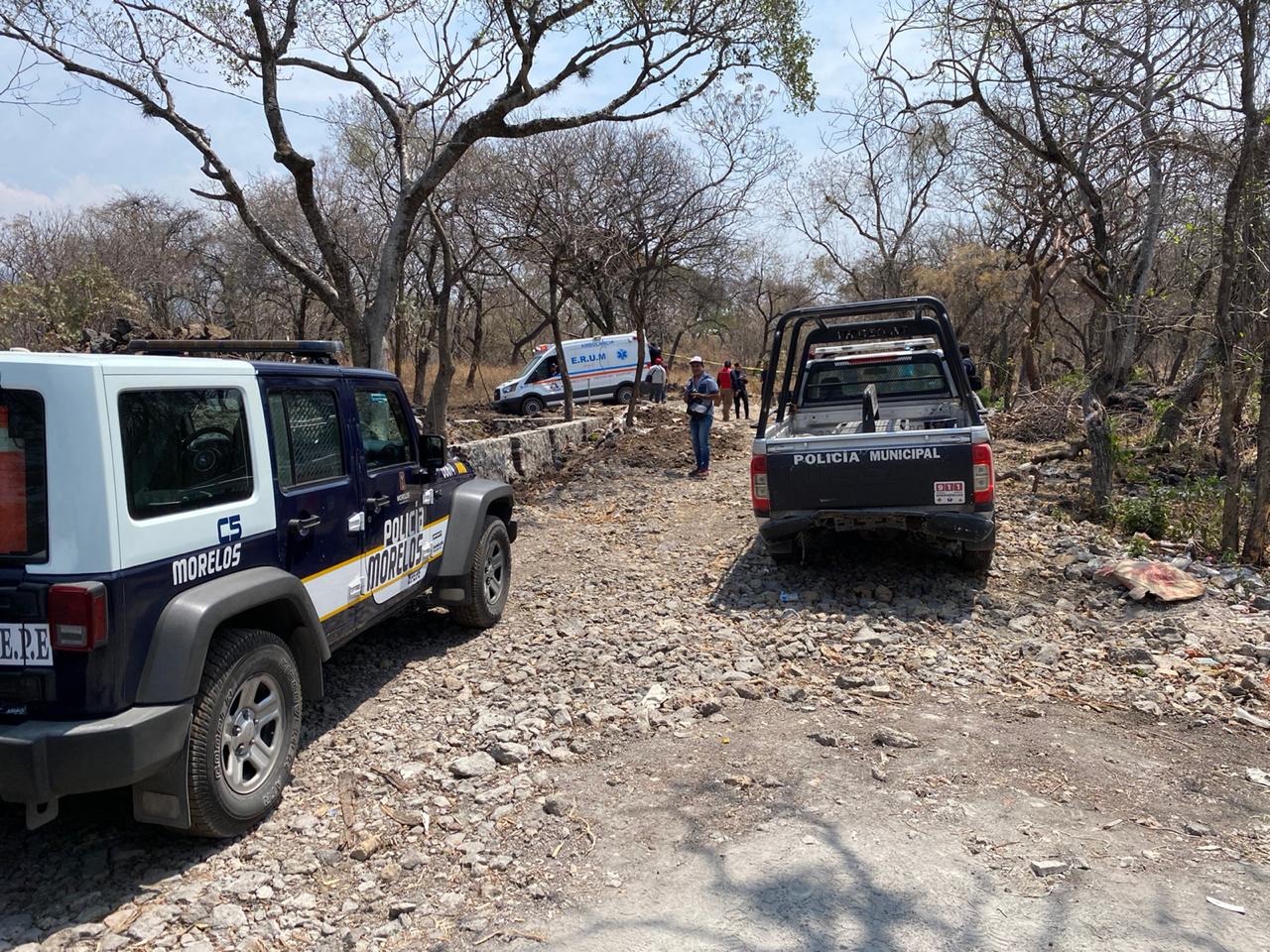 Hallan el cadáver de un hombre en Tepoztlán