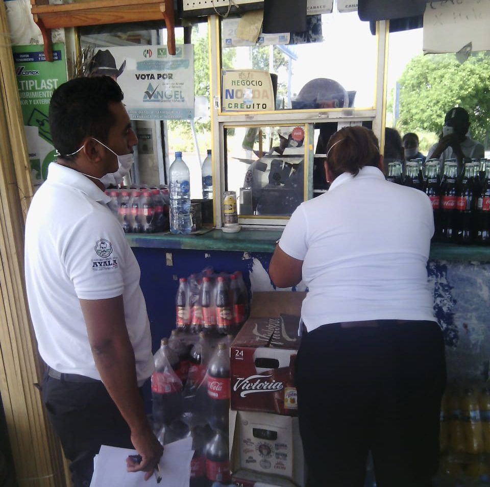Exhortan a ciudadanos de Ayala a usar cubrebocas