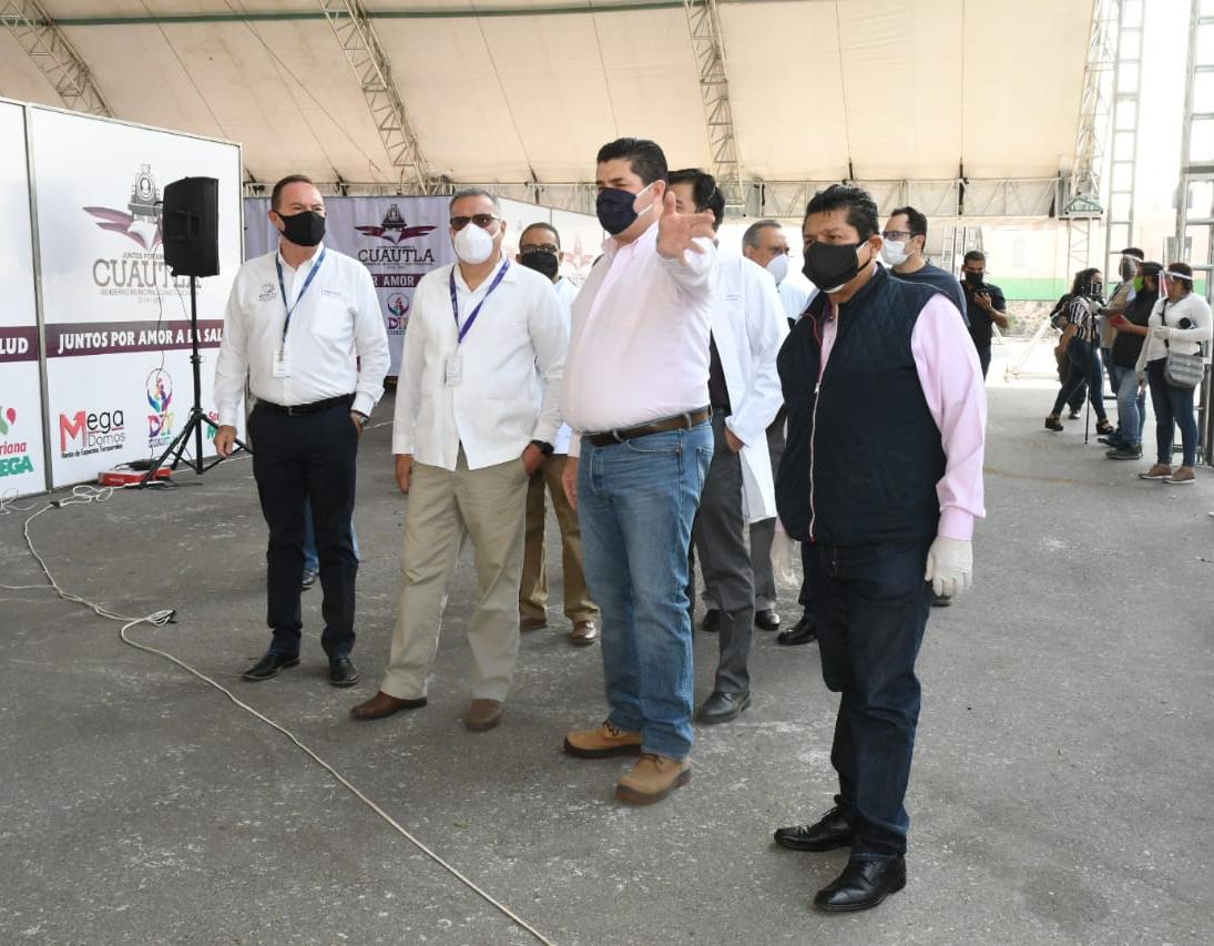 Instalan albergue de apoyo hospitalario temporal Cuautla