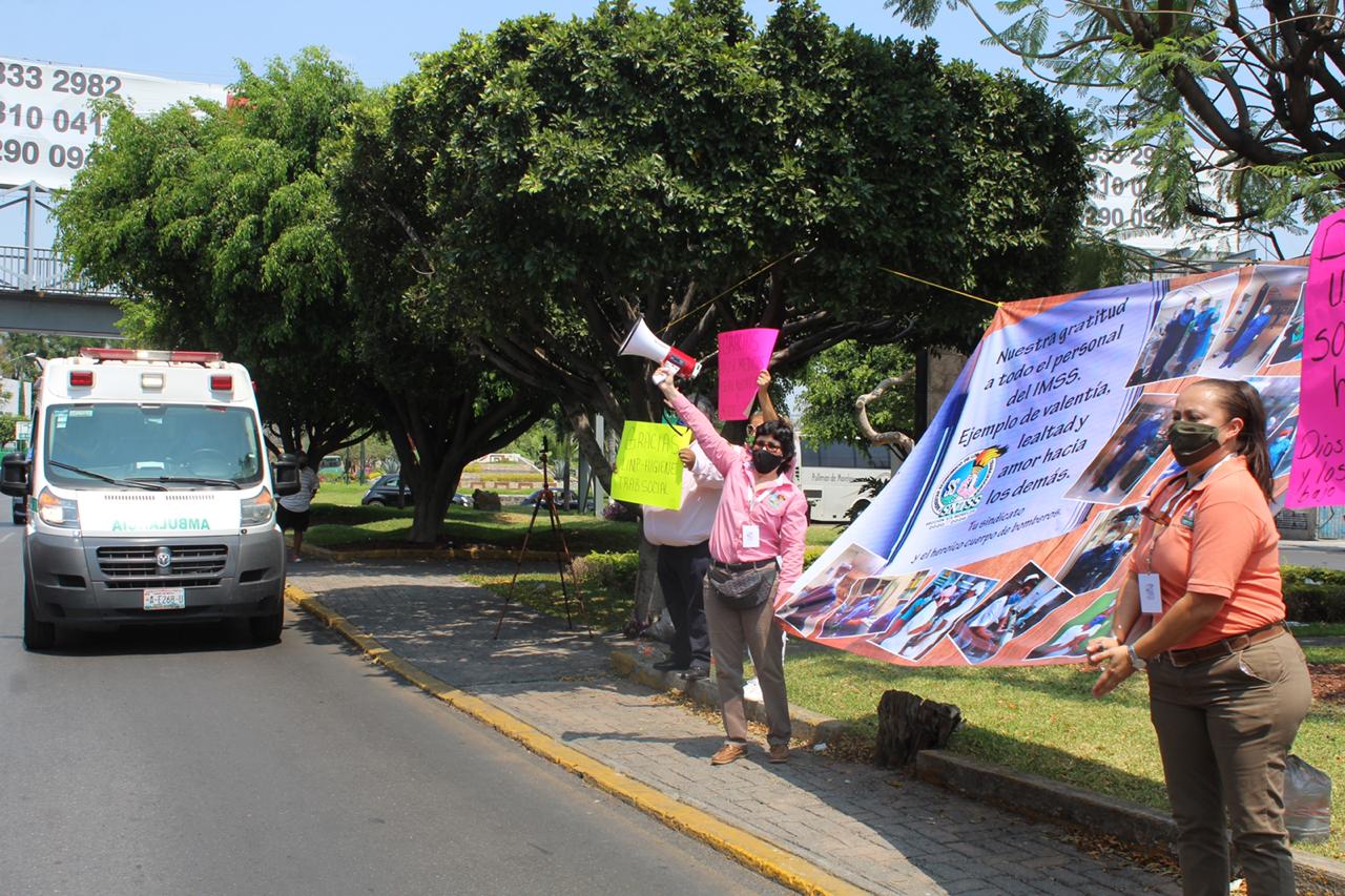 Motivan a personal médico de Morelos que lucha contra el COVID-19
