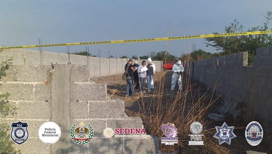 Localizan FOSA CLANDESTINA en Morelos