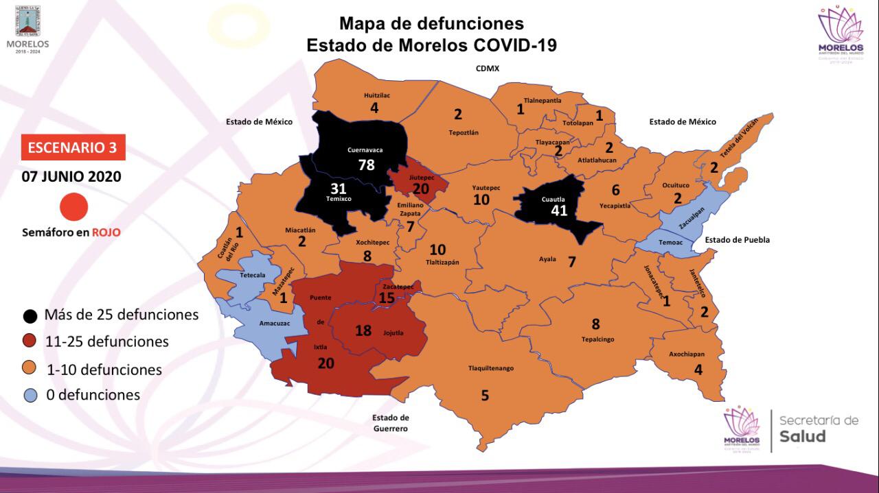 Mueren 3 médicos de Morelos por COVID-19, suman 13 defunciones del personal de salud