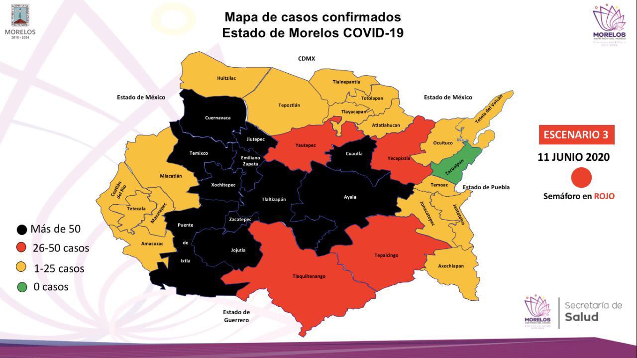 Se recuperan 48% de los pacientes con COVID-19 en Morelos