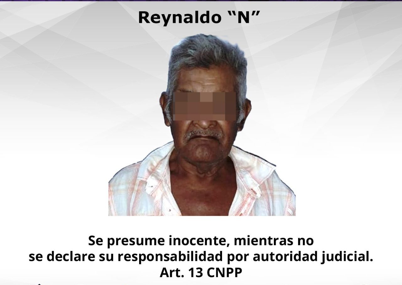 Vinculan a sujeto de 69 años que violó que una menor de edad