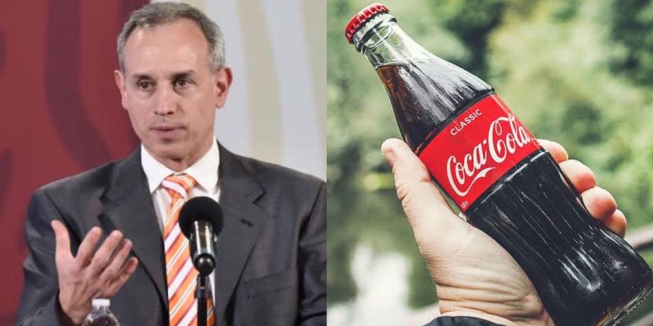 López-Gatell llama VENENO EMBOTELLADO a los refrescos, propone a los mexicanos dejar de tomarlo