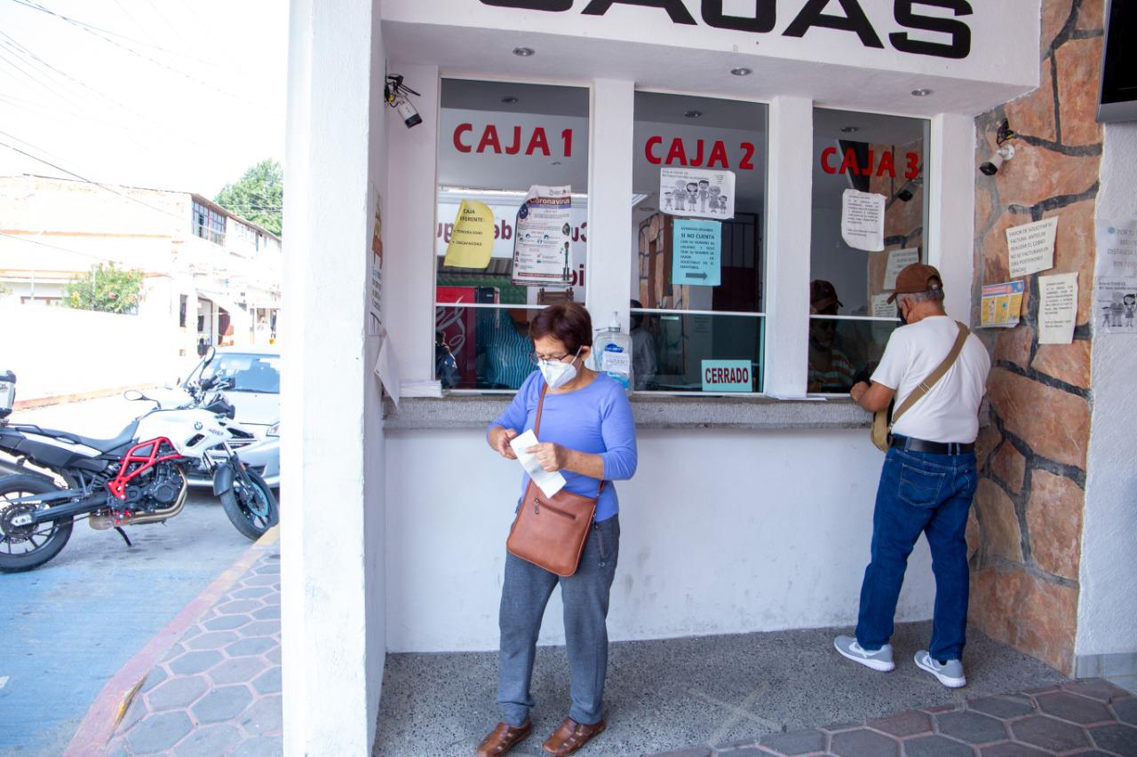 Descontarán recargos del agua potable a comerciantes de Jiutepec