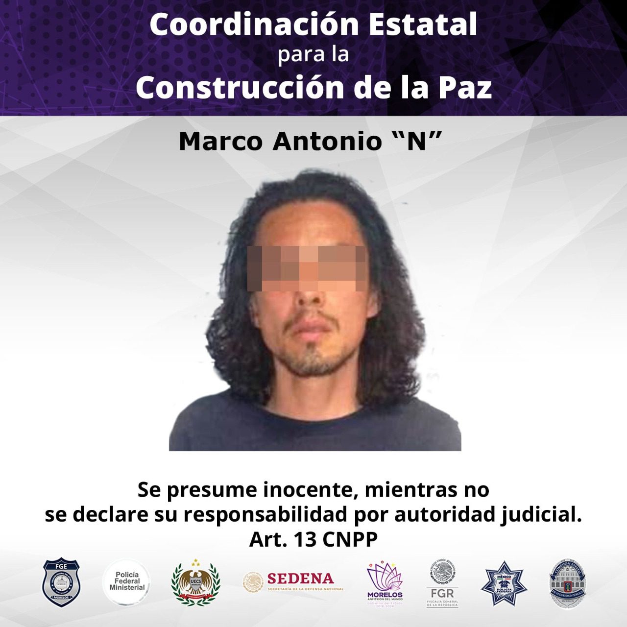 Detienen a hombre que perdió fuego a su hijo