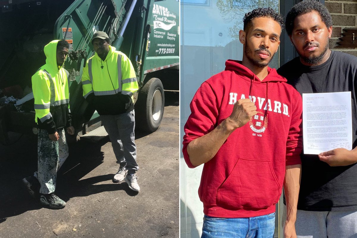 Admiten a joven recolector de basura en la universidad de Harvard