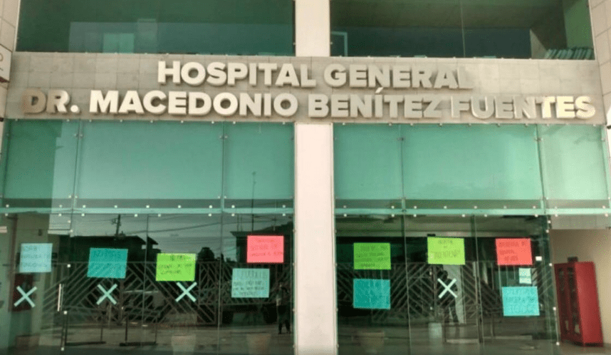Cierran hospital de Oaxaca porque todo ell personal se infectó de COVID-19