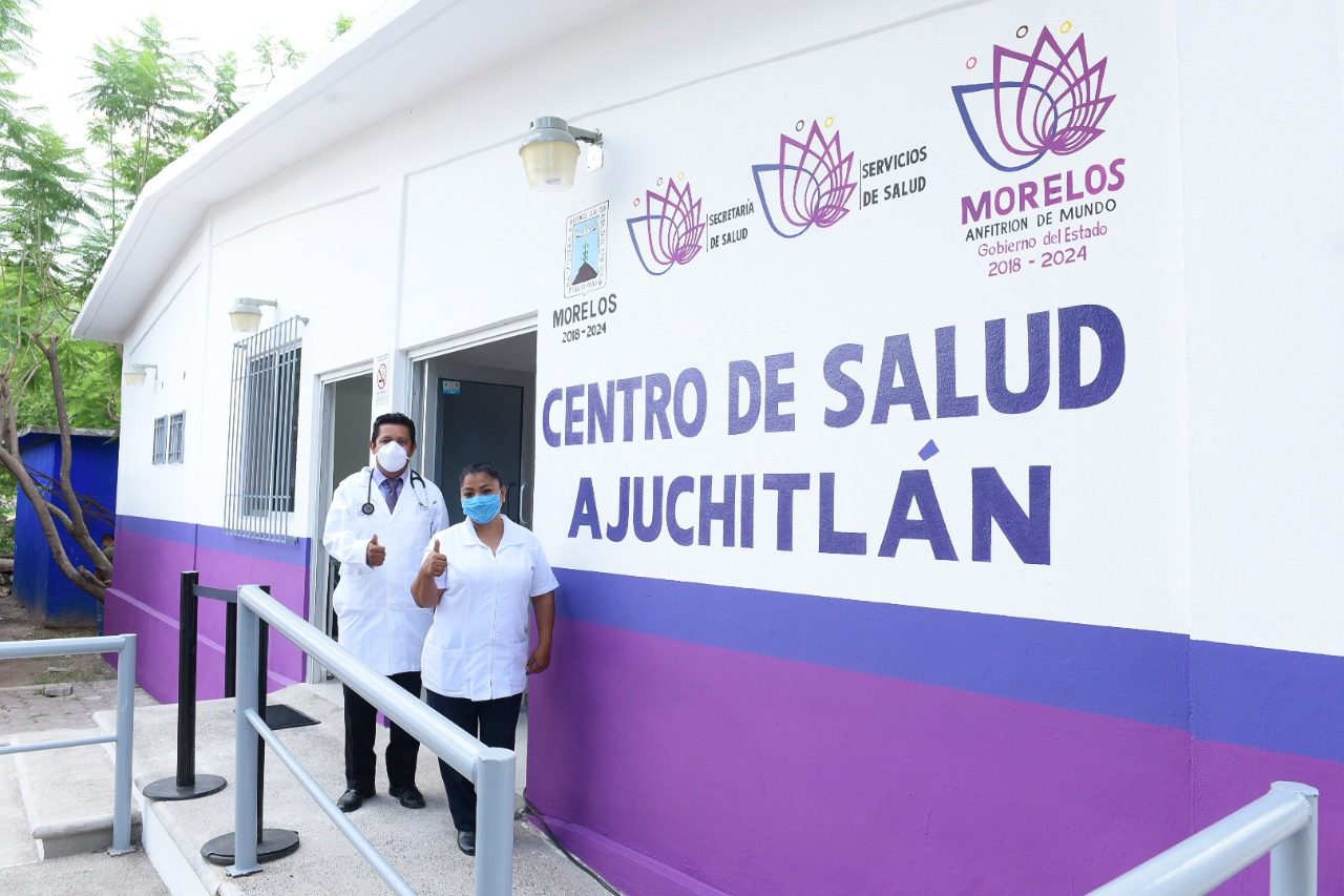 Entregan Centro de Salud a la comunidad de Ajuchitlán en Tlaquiltenango