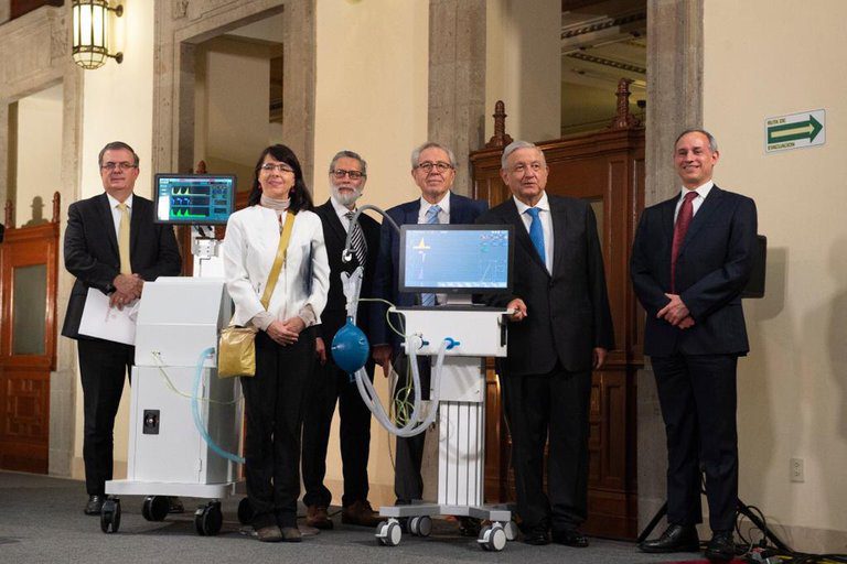 AMLO anuncia creación de ventiladores mexicanos para pacientes con COVID-19