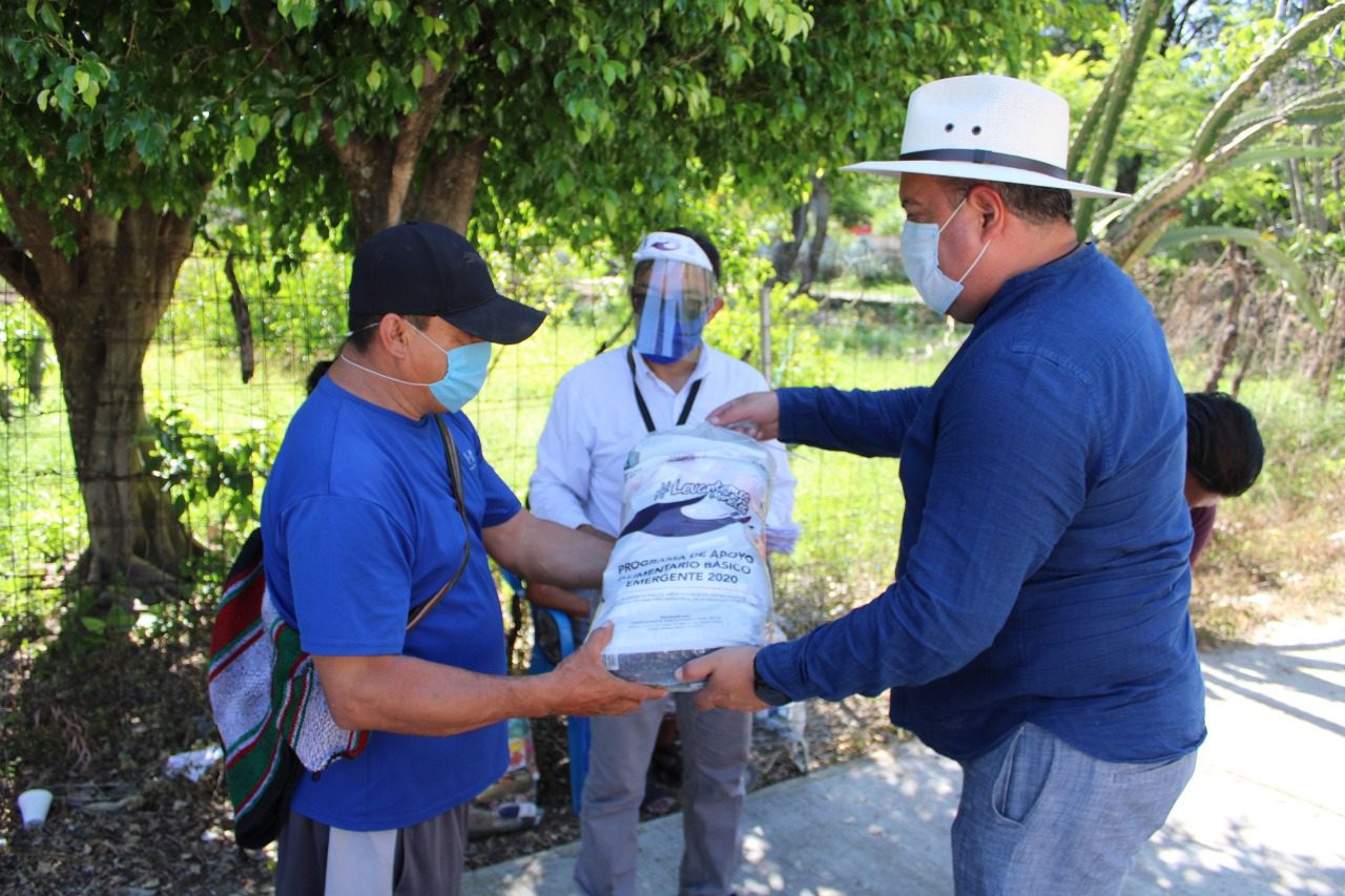 Han entregado apoyo alimentario a 2 mil 300 familias morelenses
