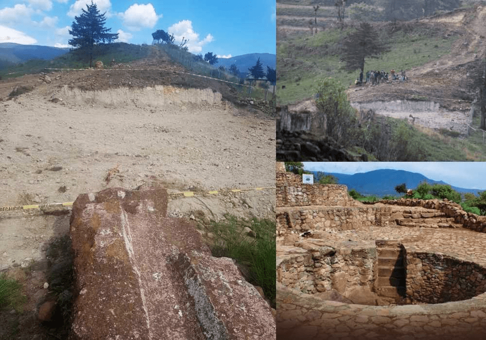 Campesinos destruyen SITIO SAGRADO de Nezahualcóyotl