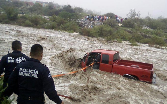 Tormenta Hanna deja 3 muertos y 4 desaparecidos