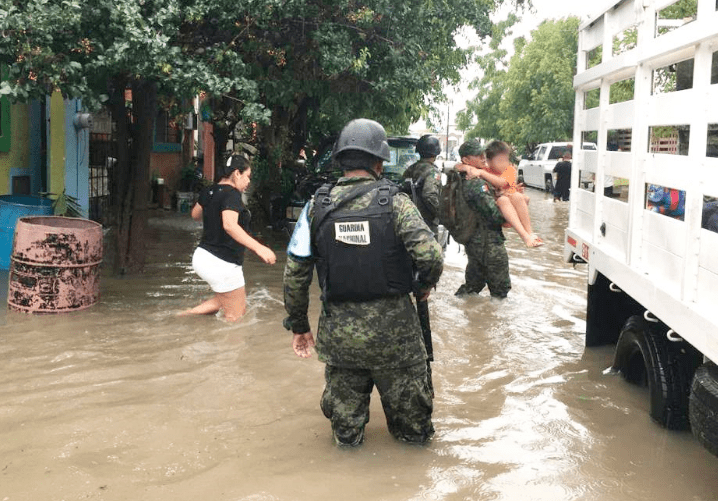 Niña muere electrocutada a causa de las lluvias en Tamaulipas