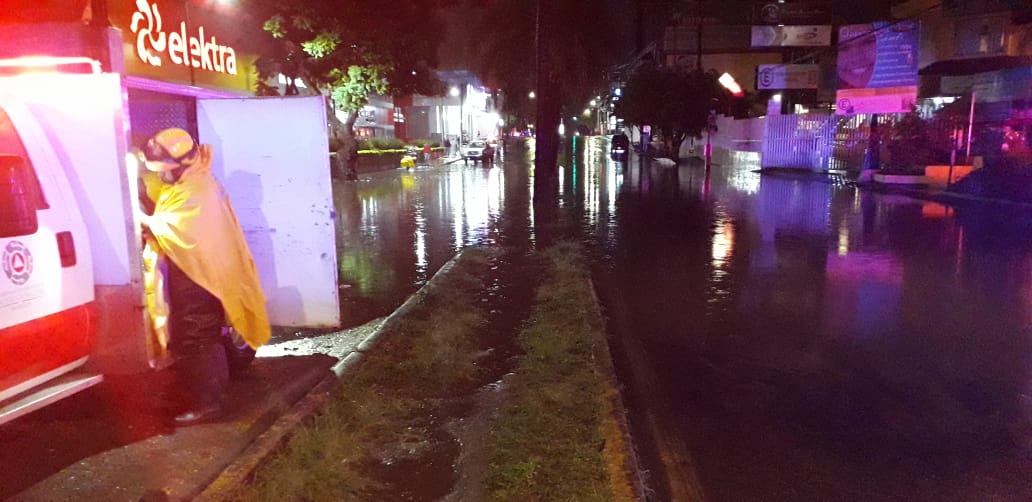 Descartan afectaciones graves por lluvias en Morelos