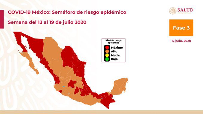 México rebasa a Italia y ya es el cuarto país con más muertes por COVID-19
