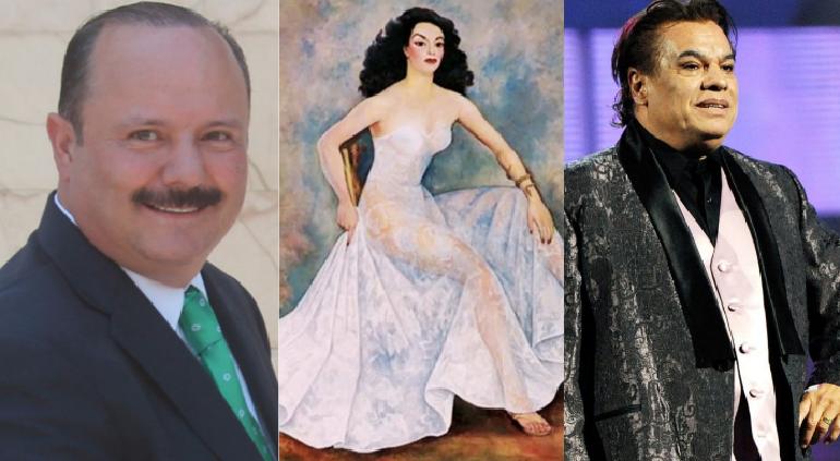 Juan Gabriel dio a resguardar a César Duarte cuadro de María Felix y no saben donde está