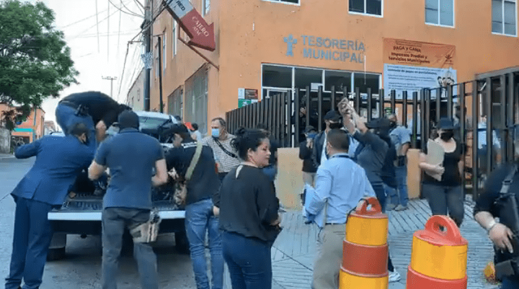 [VIDEO] Catean la Tesorería de Cuernavaca