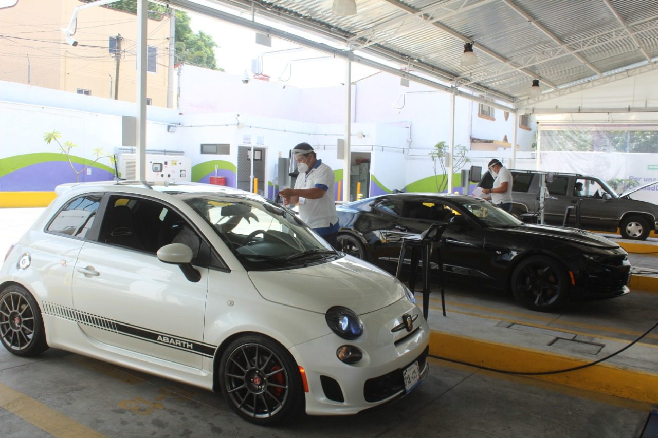 Inicia verificación para autos con engomado rosa en Morelos