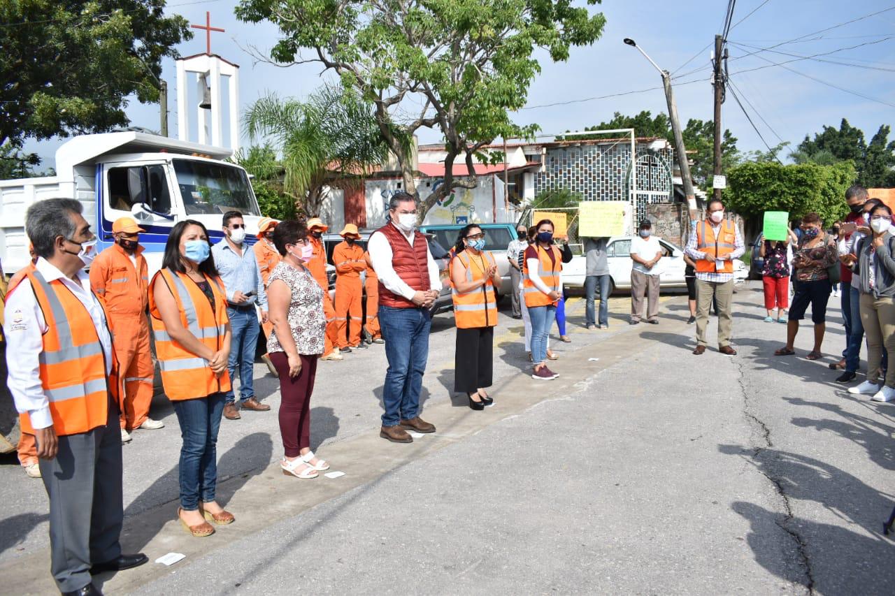 Rehabilitarán principal avenida de la colonia La Rosa de Jiutepec