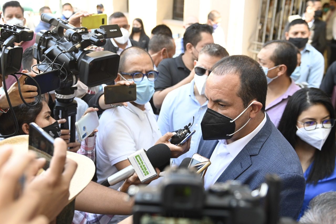 Reclama Cuauhtémoc Blanco castigo a ex funcionarios corruptos de Morelos