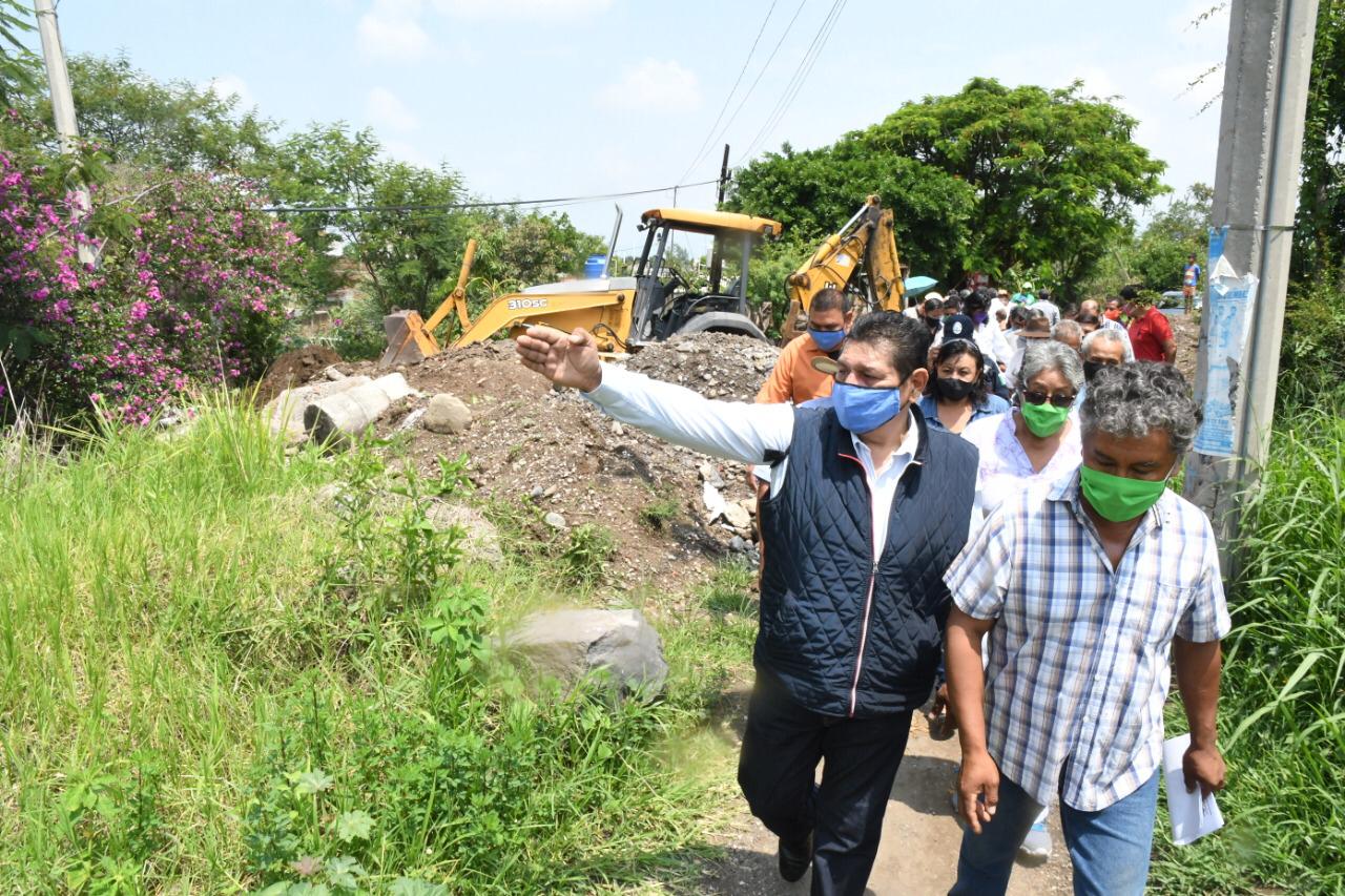 Inician obras de infraestructura en colonias de Cuautla