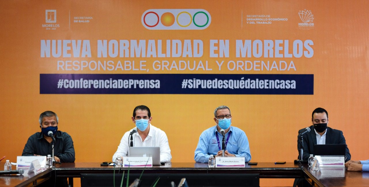 Morelos a punto de cambiar a SEMÁFORO AMARILLO