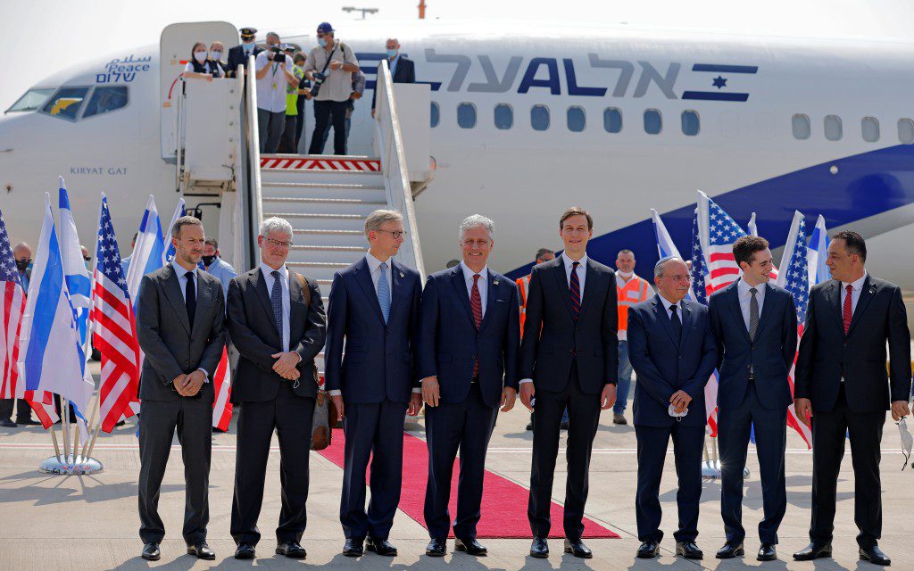 Vuela por primera vez un avión comercial entre Israel y Emiratos Árabes