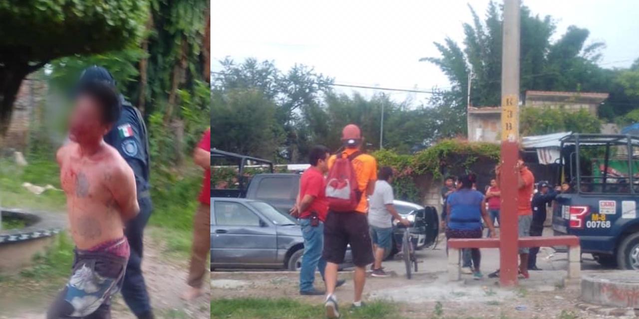 Casi linchan a hombre por agresión sexual a una niña en Yautepec