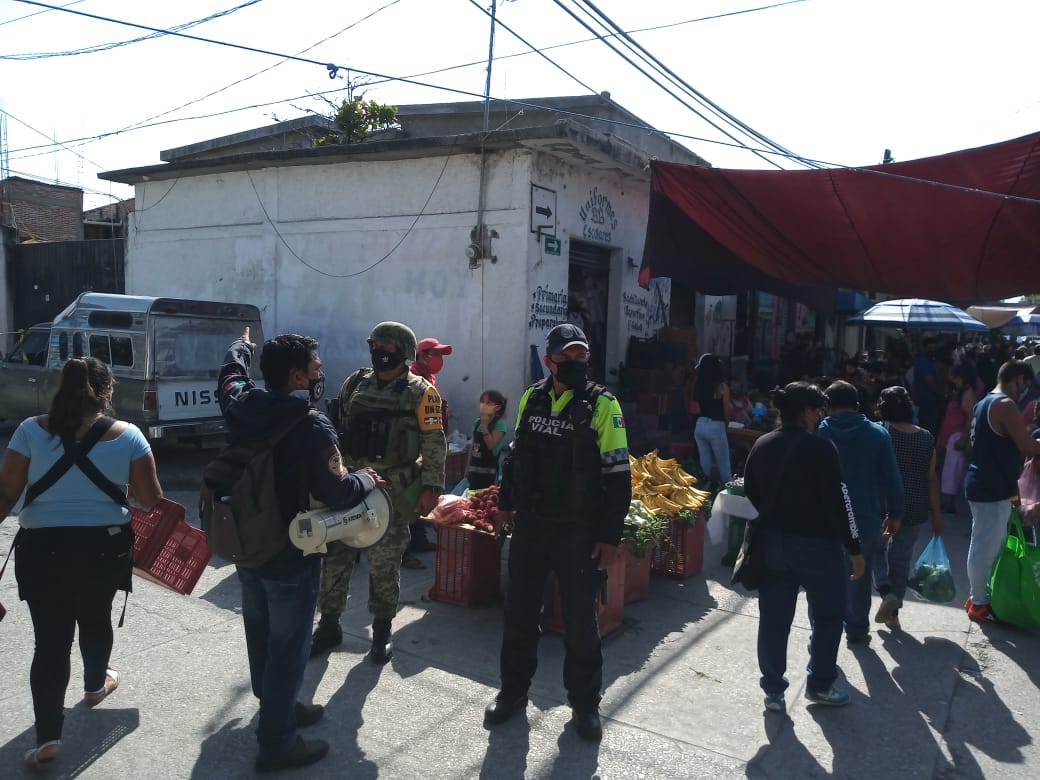 Mantienen operativos de vigilancia sanitaria en Xoxocotla