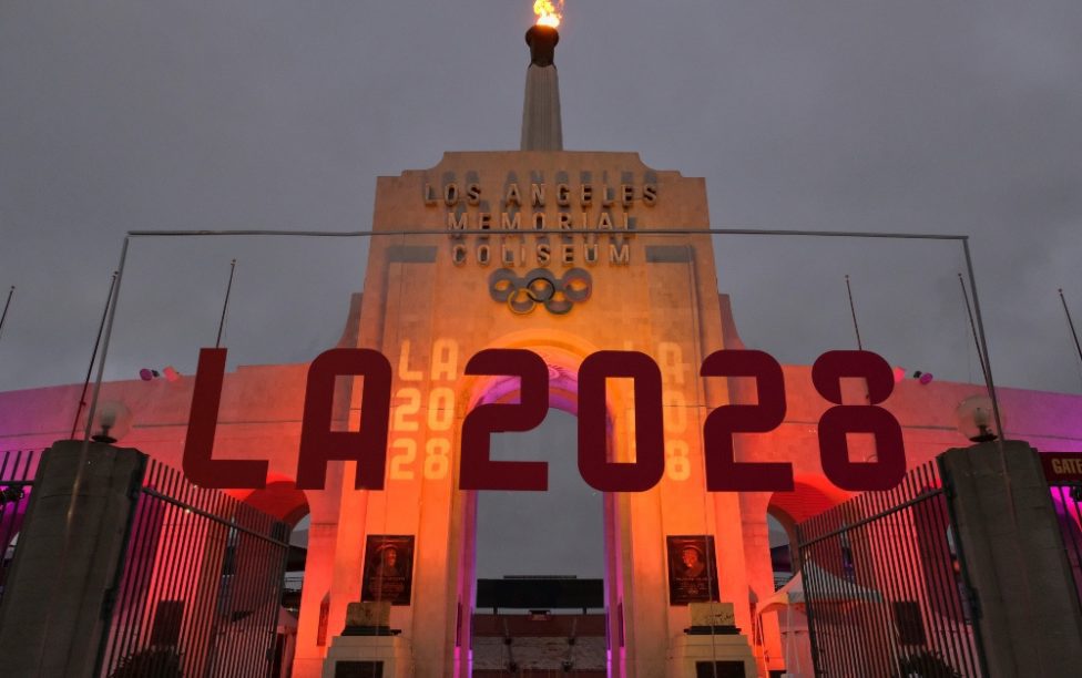 Presentan el logo de Juegos Olímpicos de Los Ángeles 2028