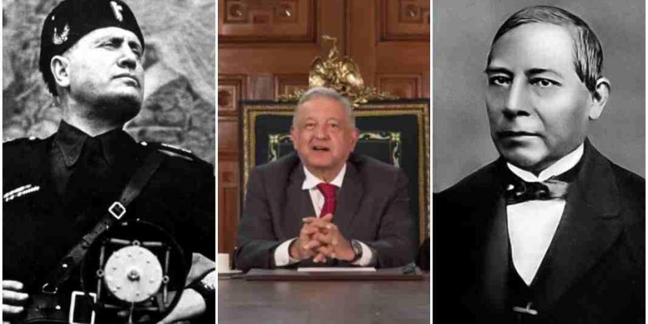 Benito Juárez fue tan importante que Mussolini se llama así por él: AMLO