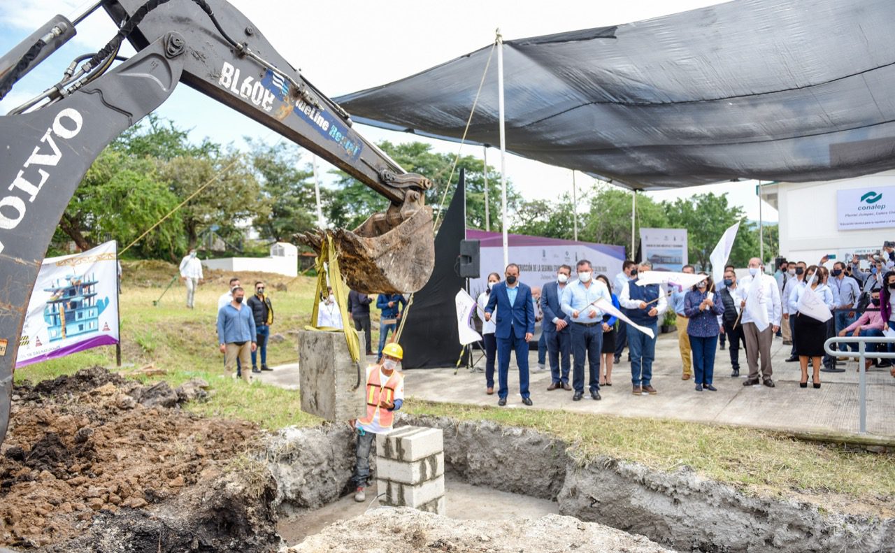 Inician construcción de la segunda etapa del Conalep Jiutepec