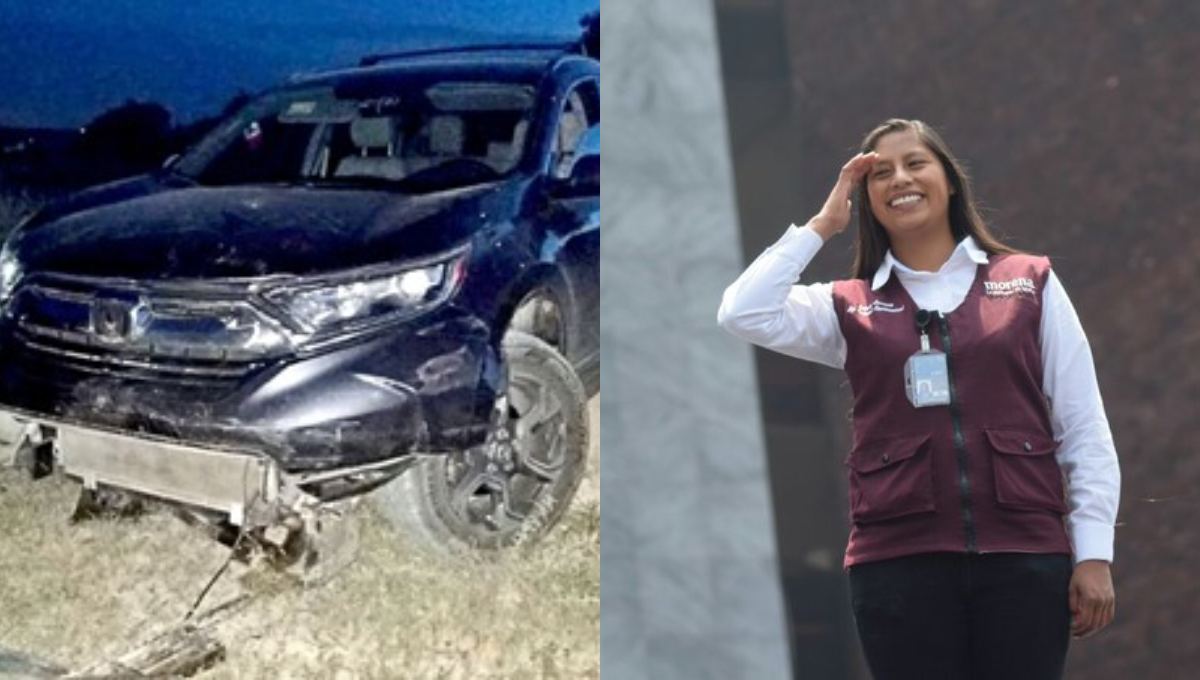 Diputada de Morena provoca choque múltiple en Guanajuato