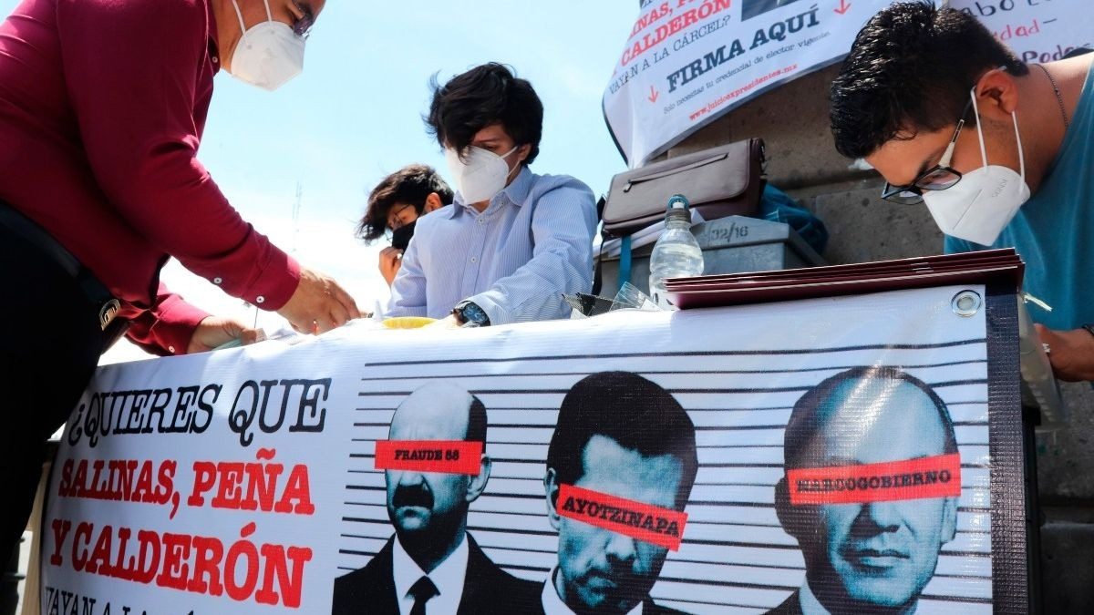AMLO asegura que la consulta para enjuiciar a expresidentes no viola los derechos humanos