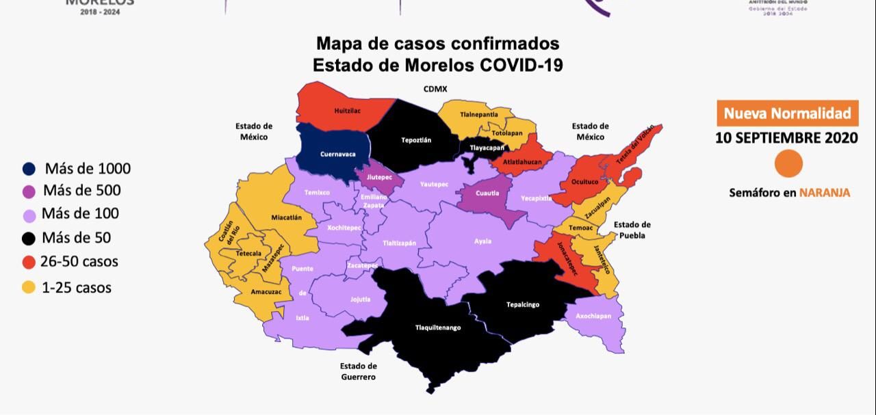 Morelos pasará a SEMÁFORO AMARILLO el próximo lunes