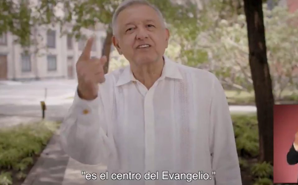 El tribunal confirma orden del INE para quitar spot de AMLO