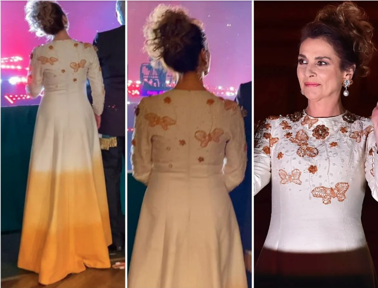 Mexicanas diseñaron el vestido que Beatriz Gutiérrez Müller uso para el  Grito de Independencia - Infórmate y más
