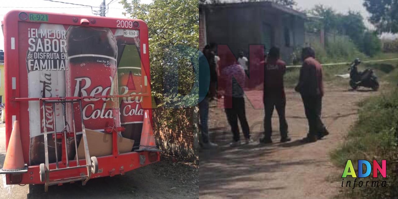 Atropella camión de refresco a niña de 5 años en Yautepec