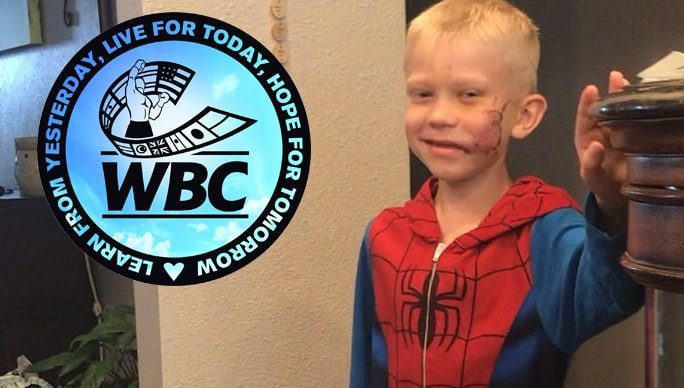El Consejo Mundial de Boxeo nombró campeón honorario del CMB a un pequeño de 6 años