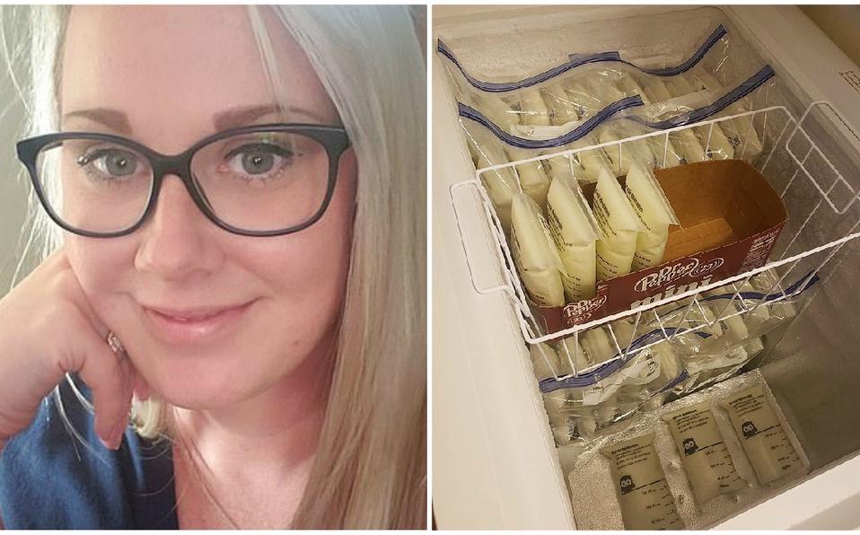 Mujer vende su leche materna en internet