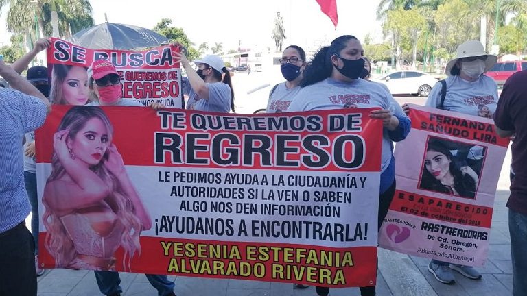El cuerpo de Yesenia Estefanía fue encontrado en una fosa clandestina en Sonora