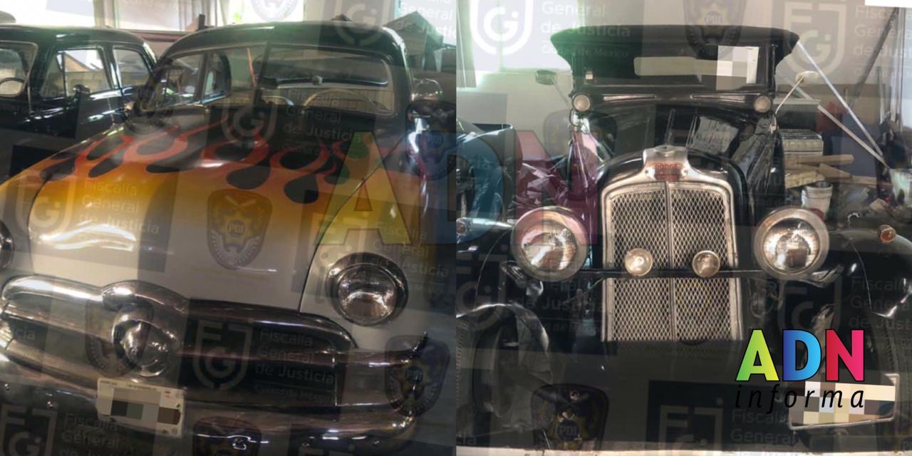 Incautan en Morelos AUTOS CLÁSICOS de ex funcionario de la CDMX