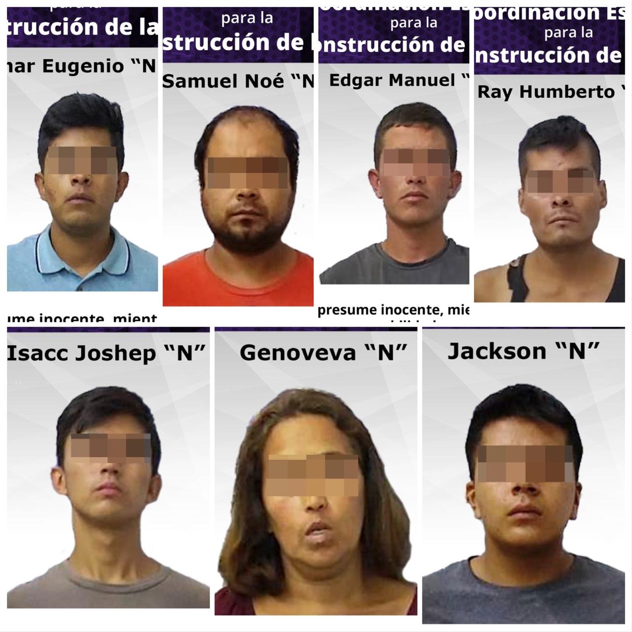 Detienen a 7 con armas largas y droga en Zacualpan