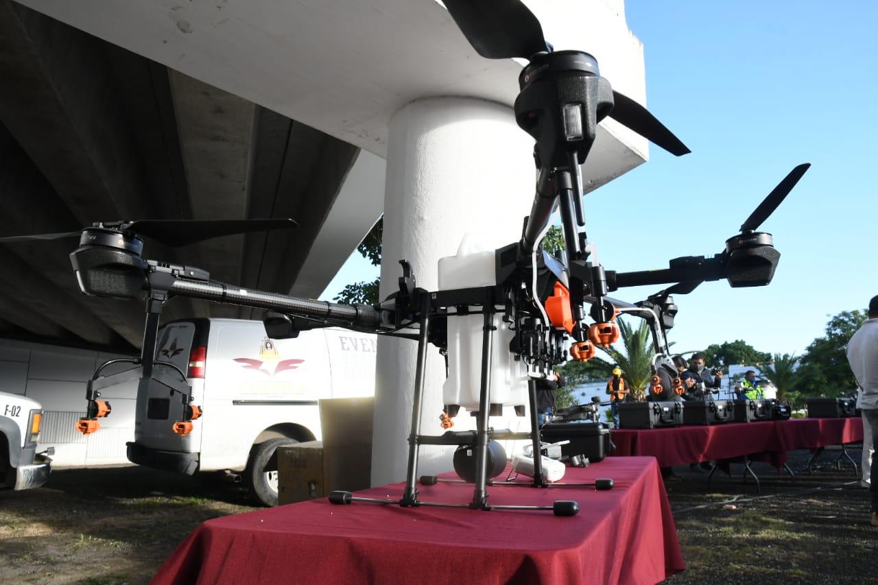 Usarán DRONES para la seguridad de Cuautla