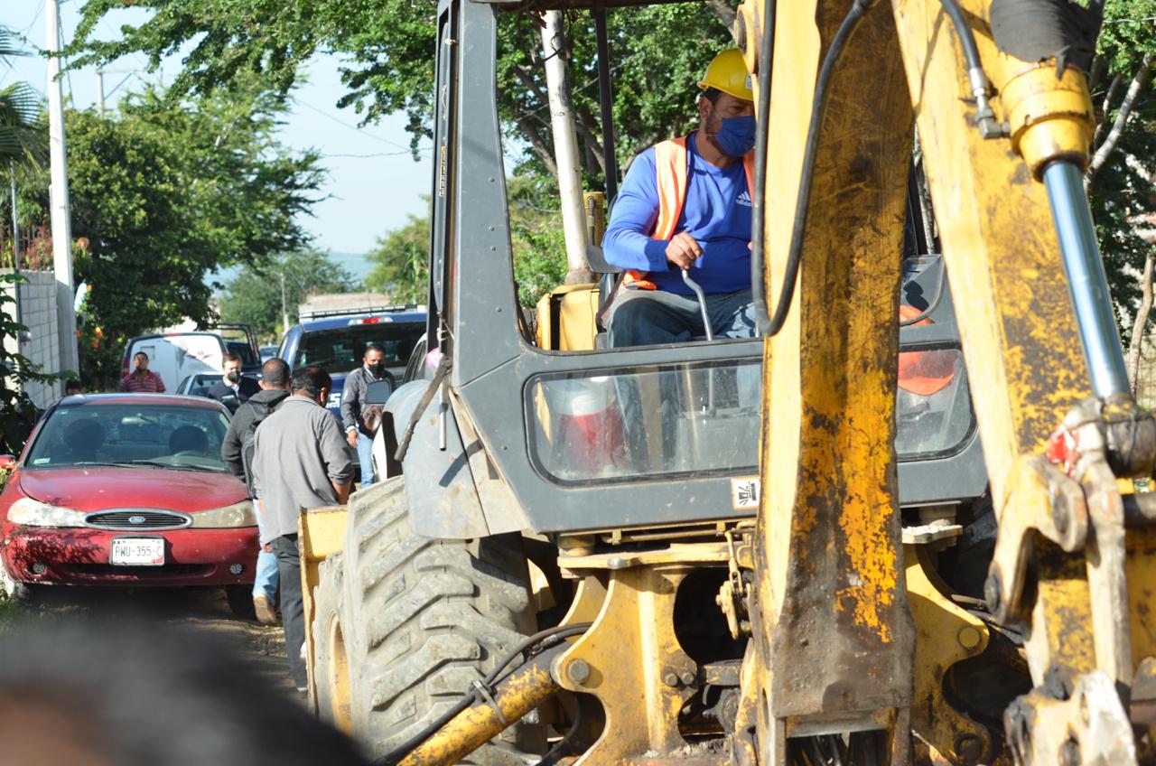 Inician obras de infraestructura en colonia de Cuautla