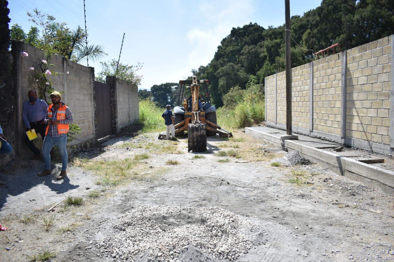 Pavimentan más calles de Jiutepec