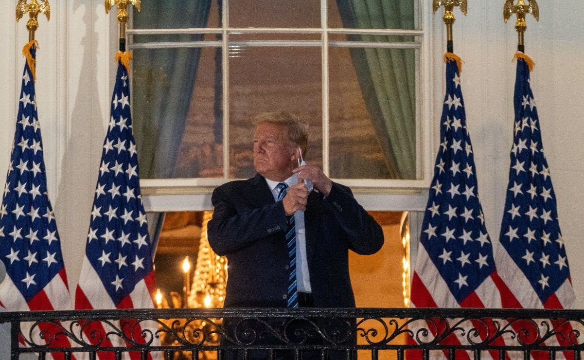 Donald Trump es dado de alta
