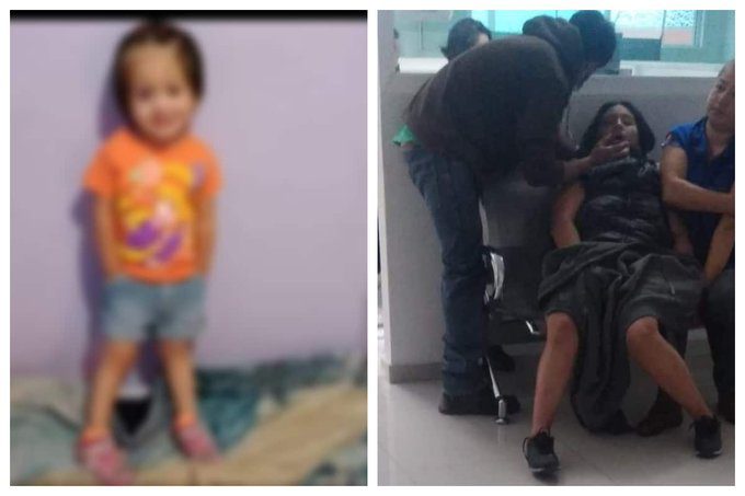 Mujer agrede a cuchilladas a su hija de 2 años